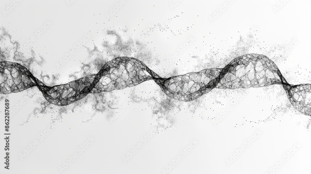 Colored Genetic Code DNA Molecule Structure Colored Genetic Code DNA Molecule Structure