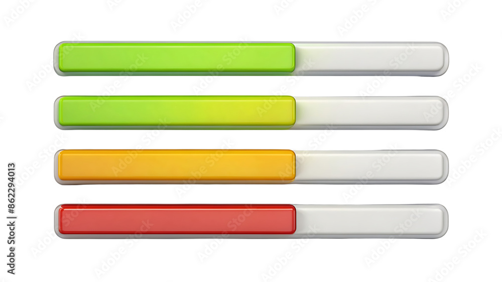 Progress bars Isolated On Transparent Background
Progress bars Isolated On Transparent Background