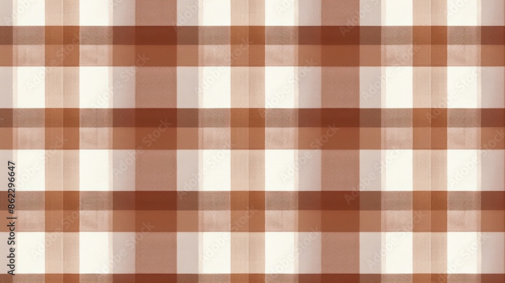 plaid texture pattern fabric checkered bronze and white colors background plaid texture pattern fabric checkered bronze and white colors background