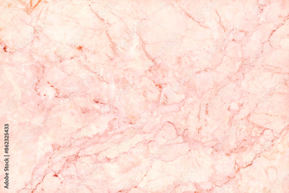 Fototapeta premium Rose gold marble texture background with high resolution in seamless pattern for design art work and interior or exterior.