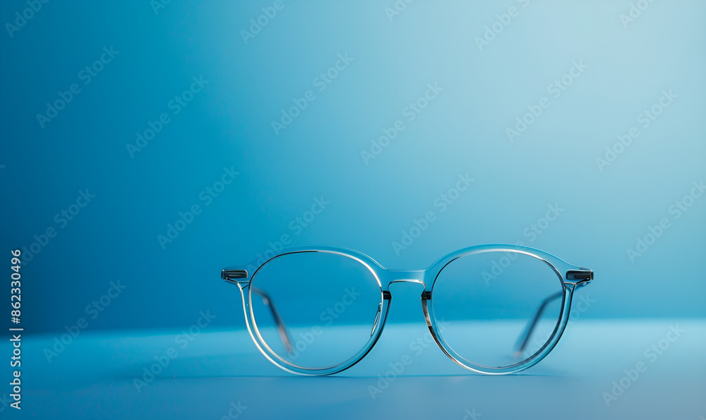 Stylish Glasses Resting on Table Elegant Eyeglasses Placed on Table Stylish Glasses Resting on Table Elegant Eyeglasses Placed on Table