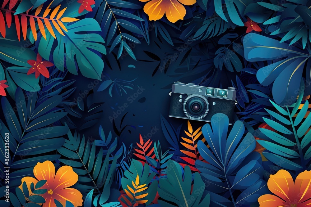 Obraz premium autumn leaves background