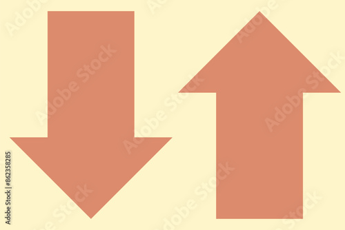 Free Download Thick Arrow shape ended arrow illustration. - GFXLoad