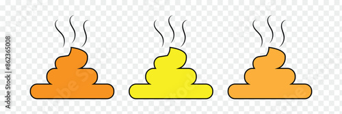 poo icon Vector illustration art
