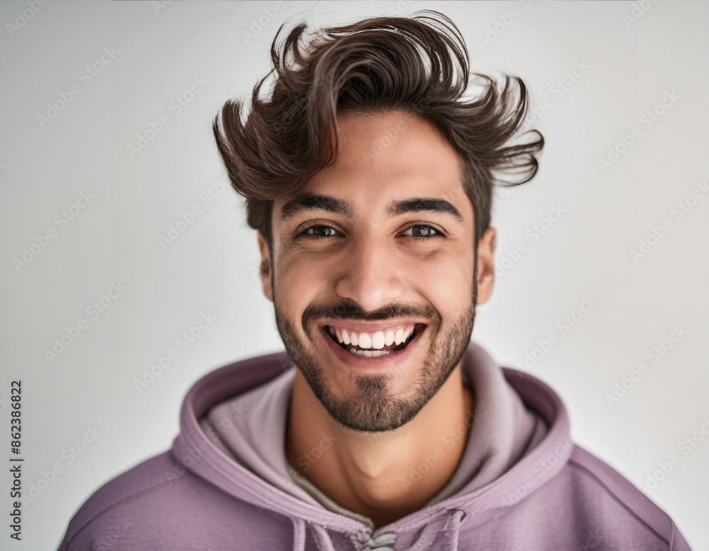 Studio Portrait of Young Handsome Man Studio Portrait of Young Handsome Man