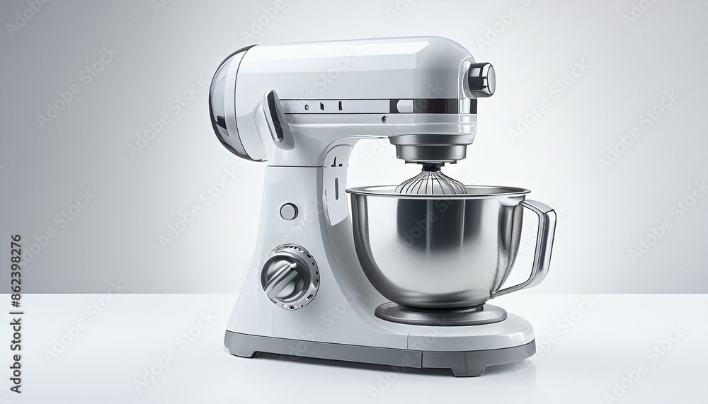 Mixer and blender isolated on white Mixer and blender isolated on white