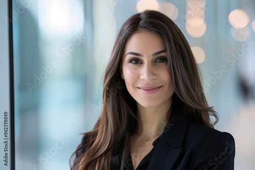 Wallpaper Mural Confident young professional woman smiling at camera Torontodigital.ca