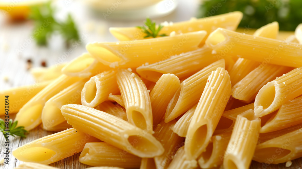 pasta on a white plate