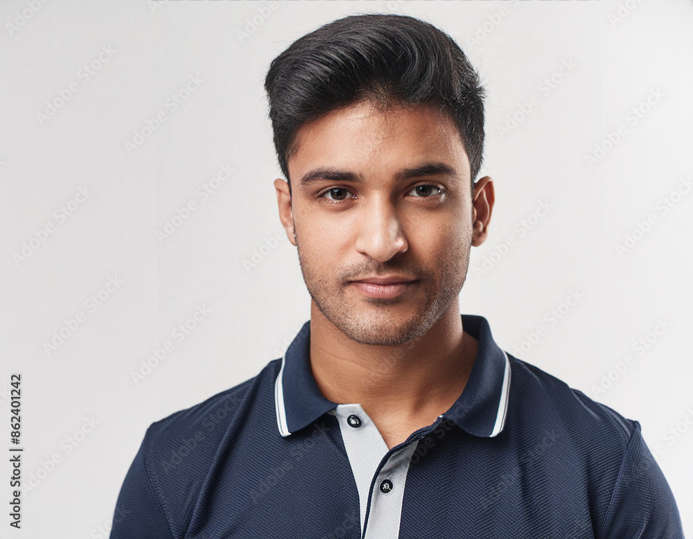 Studio Portrait of Young Handsome Man Studio Portrait of Young Handsome Man