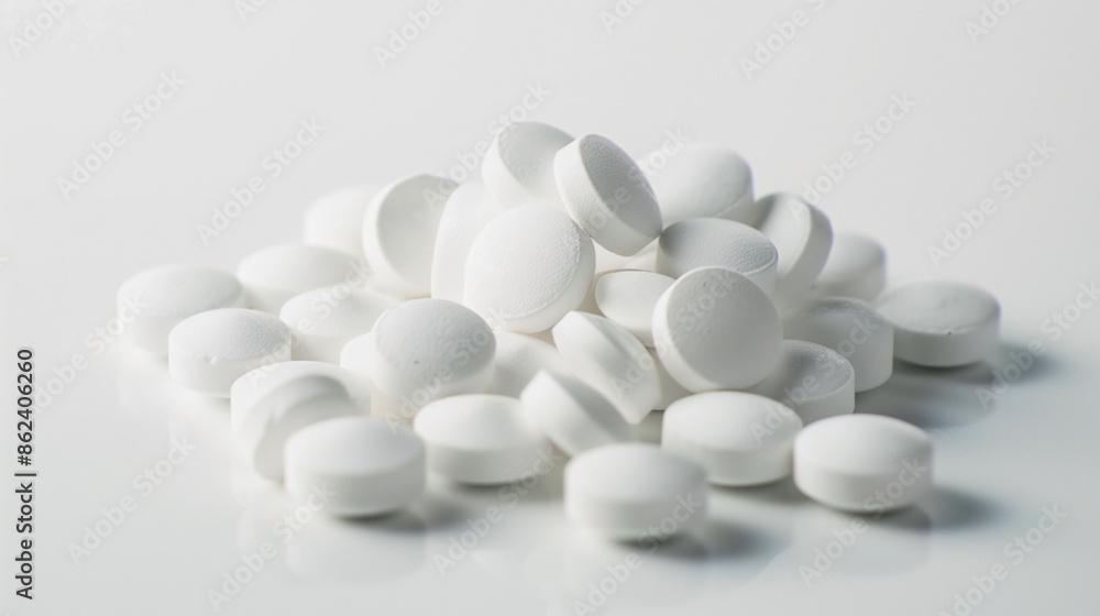 White Pharmaceutical Tablets White Pharmaceutical Tablets