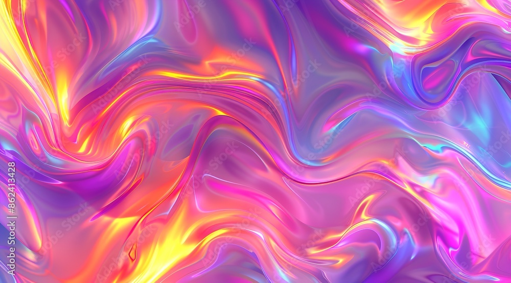 Obraz premium abstract background with waves