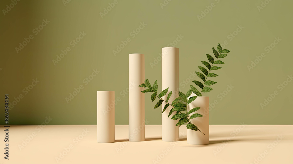 Plants and leave the background for natural beauty displays Plants and leave the background for natural beauty displays