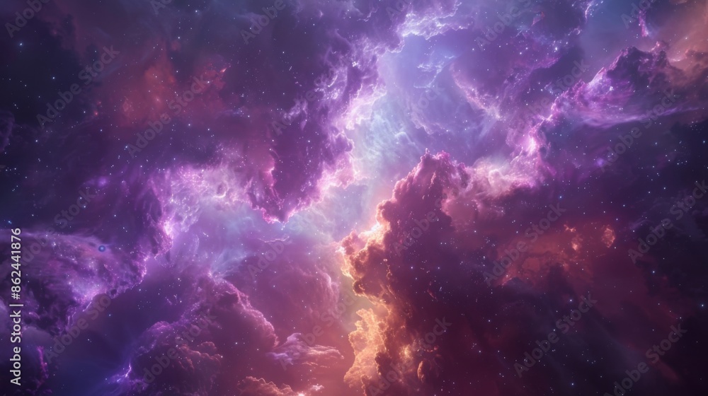 Fototapeta premium Galaxy stars abtract sky background