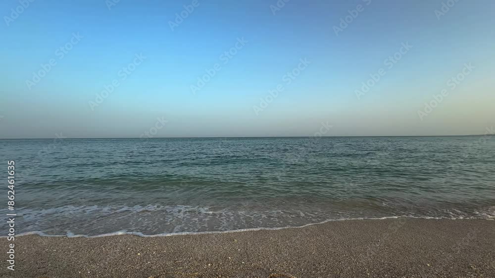 Minimal sea landscape skyline ocean horizontal line of horizon early morning hazy day summer beach vacation tourist attraction seaside recreation travel to uae emirates saudi arabia culture nature fun Minimal sea landscape skyline ocean horizontal line of horizon early morning hazy day summer beach vacation tourist attraction seaside recreation travel to uae emirates saudi arabia culture nature fun