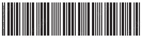  Barcode icon. Barcode vector icon. Simple fake bar code. Bar code for web design. Barcode product distribution icon. Vector illustration  isolated on white background.Business concept barcode .
