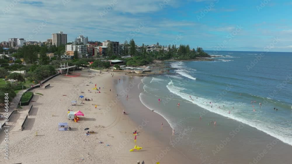 Sunshine Coast Kings Beach aerial drone summer autumn fall Australia Australian Aussie stunning beautiful sandy coastline Queensland Caloundra Bribie Island life guards locals people tourist upwards Sunshine Coast Kings Beach aerial drone summer autumn fall Australia Australian Aussie stunning beautiful sandy coastline Queensland Caloundra Bribie Island life guards locals people tourist upwards