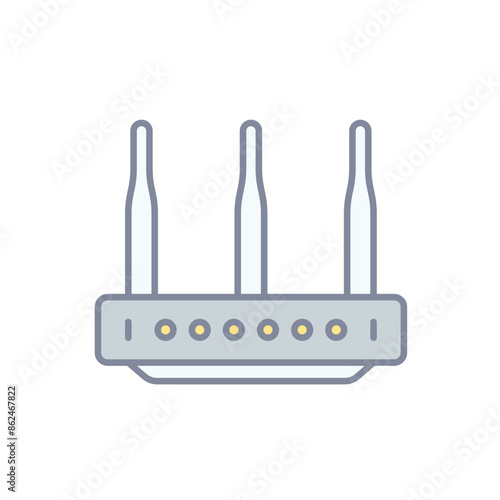 Router vector icon