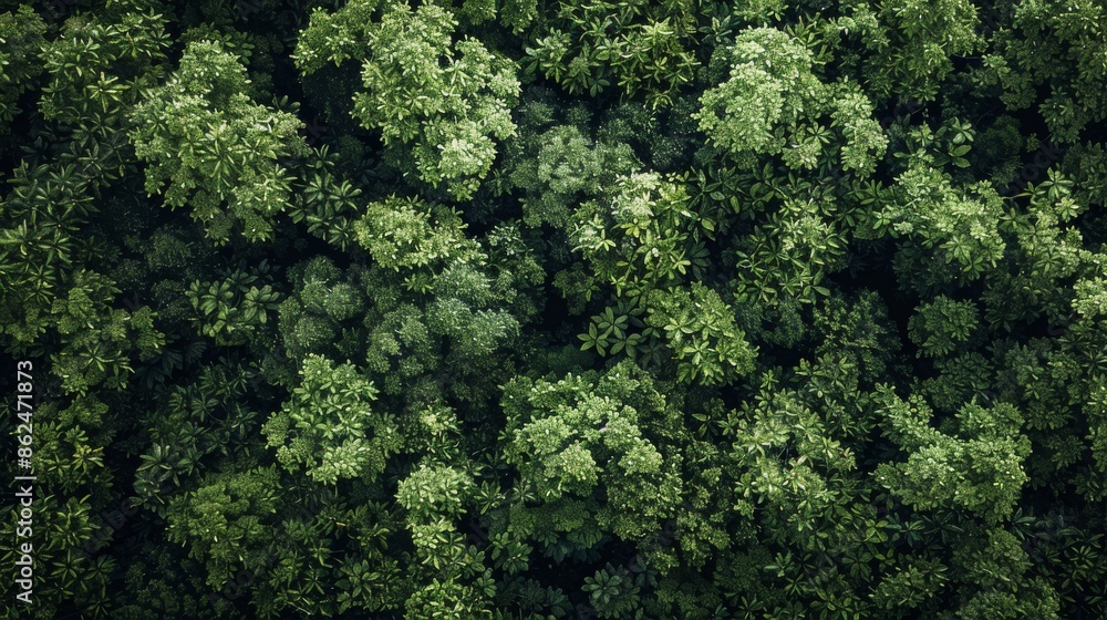 top view green forest background top view green forest background