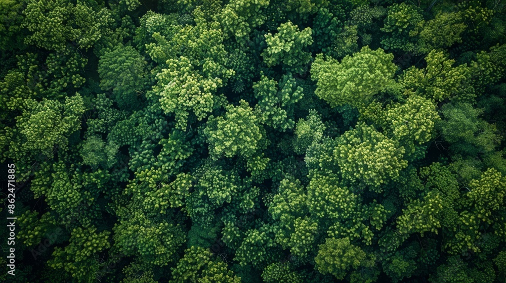 top view green forest background top view green forest background