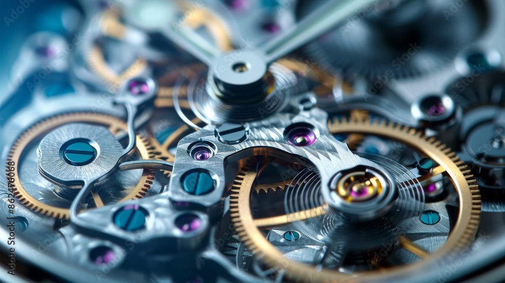 custom made wallpaper toronto digitalClose-up of intricate watch mechanism