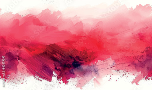 abstract watercolor brushstrokes, shades of red, soft, background