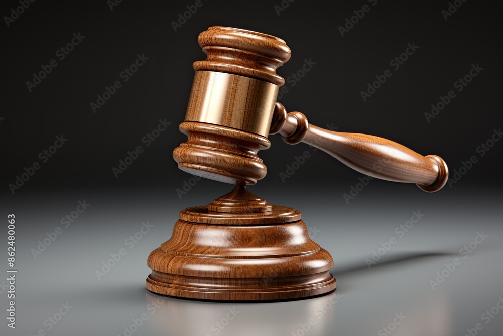 Gavel ,isolation white background Gavel ,isolation white background