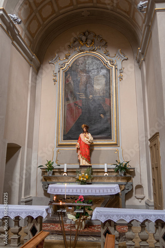 Obraz na płótnie San Leonardo Confessore w salonie