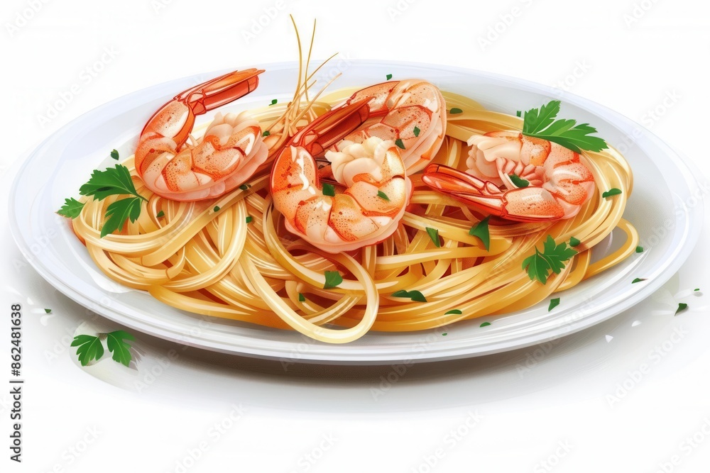 Delicious Shrimp Scampi Pasta. Indulge in a perfect blend of seafood and pasta Delicious Shrimp Scampi Pasta. Indulge in a perfect blend of seafood and pasta