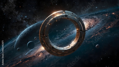 The ethical implications of controlling access to a strategically located galactic portal ai_generated