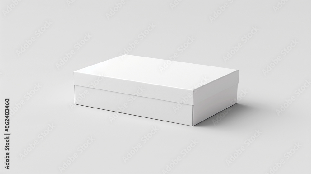 A modern minimalistic mockup of white packaging boxes with clean lines and simple design, set against a neutral background. A modern minimalistic mockup of white packaging boxes with clean lines and simple design, set against a neutral background.