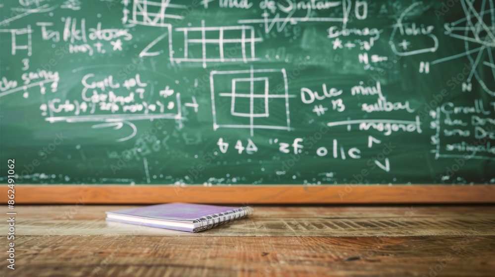 Close-up of a chalkboard with physics notes High quality images Close-up of a chalkboard with physics notes High quality images