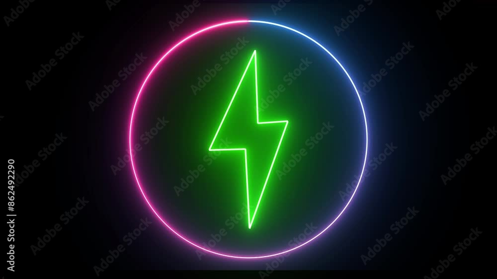 neon bolt, electric thunder, bolt sign,Abstract neon Bolt icon turquoise color illustration. charge flash icon. neon bolt, electric thunder, bolt sign,Abstract neon Bolt icon turquoise color illustration. charge flash icon.