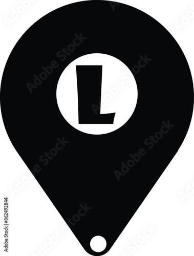 design location icon and vector.
