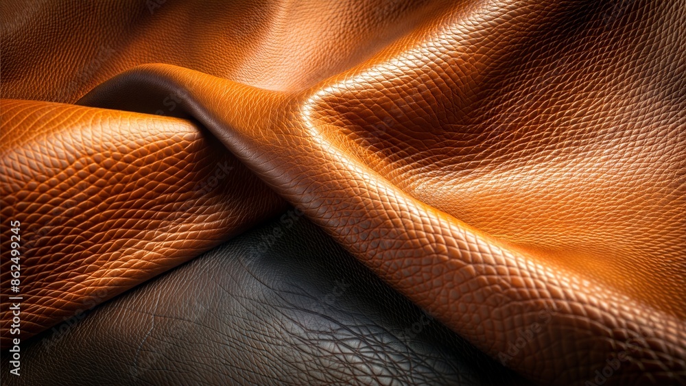 Goatskin Leather background black Goatskin Leather background black