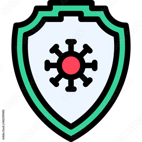 protection, virus, care, health, shield Icon