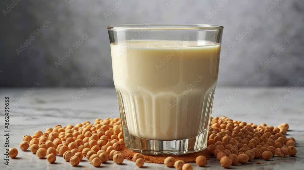 Soy milk. Soya milk. Soymilk. It is a plant based drink produced by soaking and grinding soybeans.