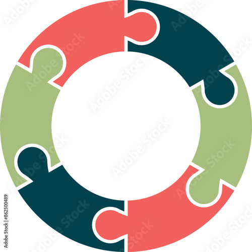 Jigsaw Puzzle Pieces Element