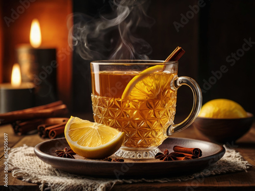 Hot toddy. Hot whiskey. Occasionally called southern cough syrup. It is typically a mixed drink made of liquor and water with honey, lemon, herbs and spices.