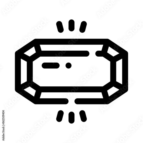 ruby line icon