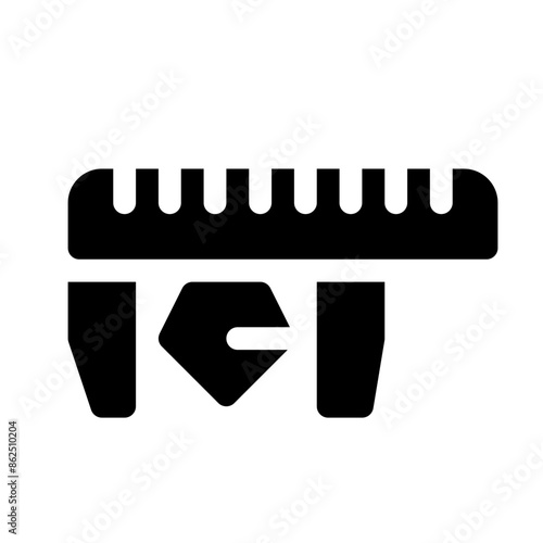 caliper glyph icon