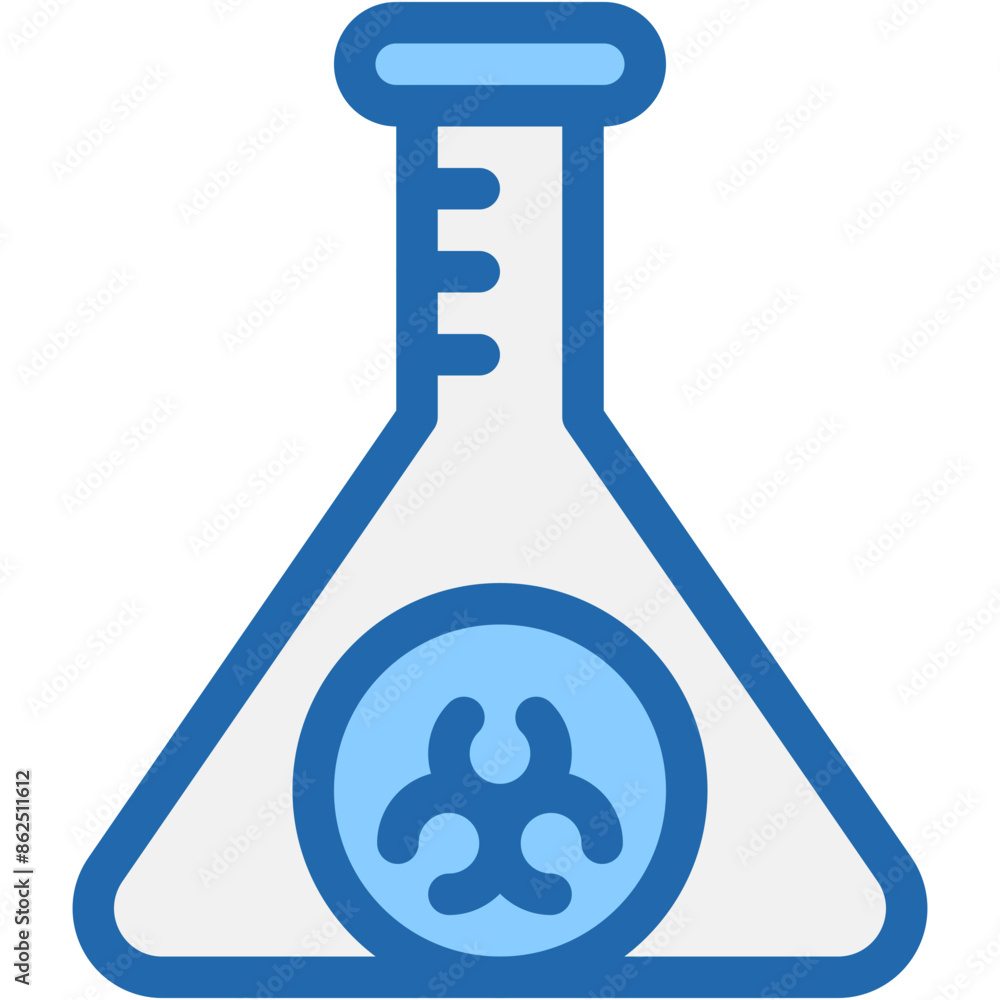 flask, lab, test tube, science, radioactive Icon