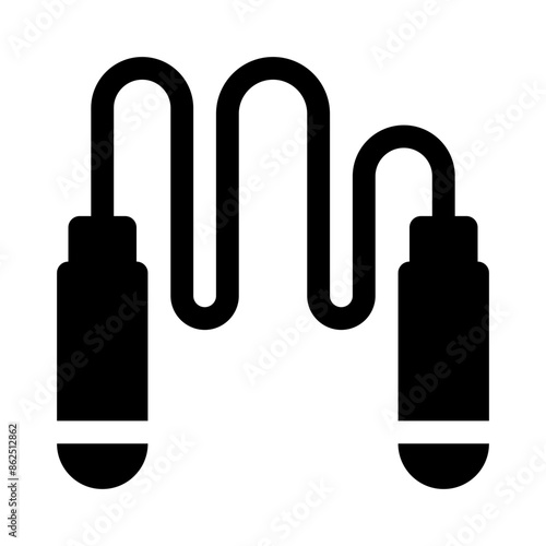 rope glyph icon
