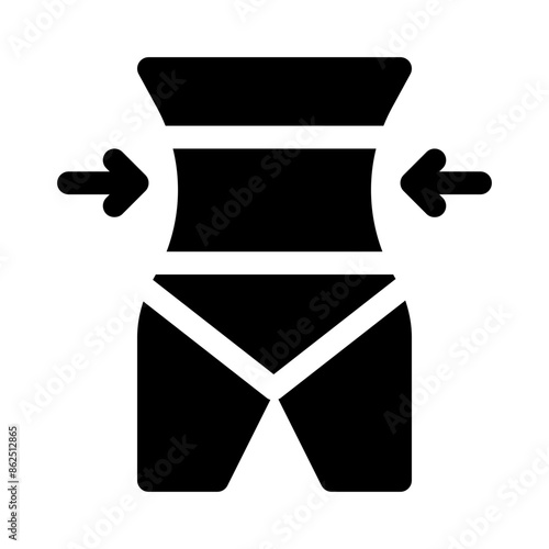 slim glyph icon