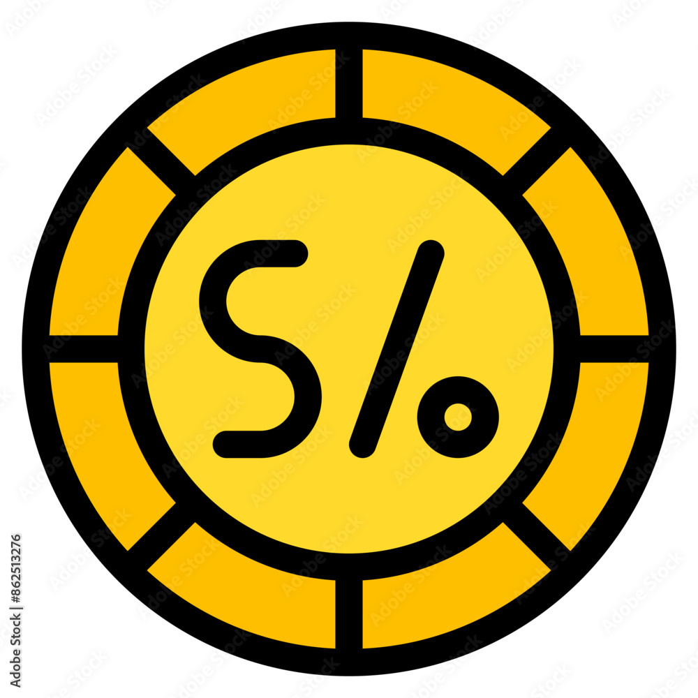 Sol, coin, currency, money, cash Icon