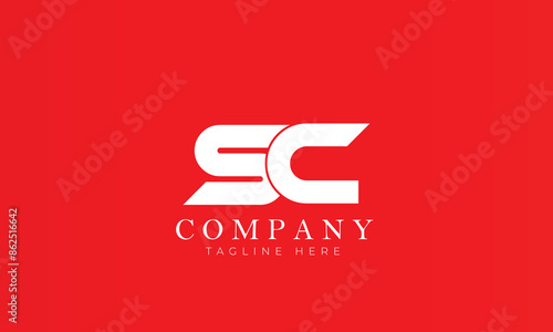 SC logo, Branding logo, Gaming logo, Clothing logo, SC letter logo