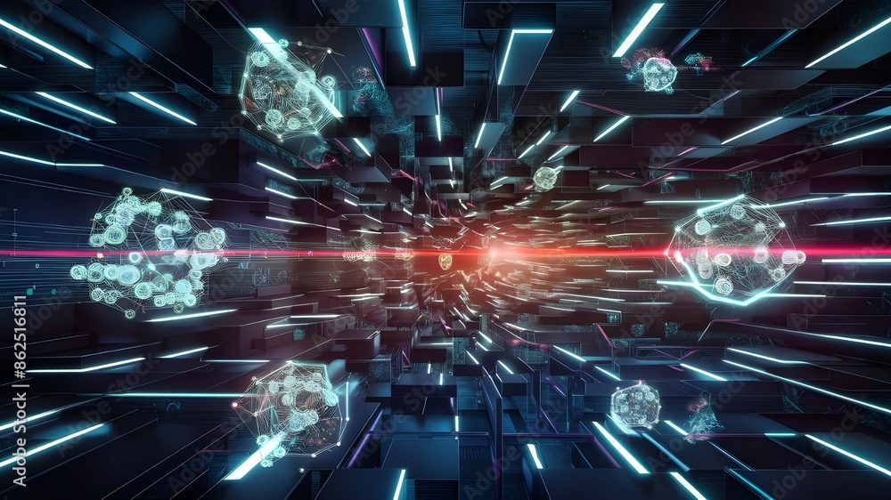Fototapeta premium realms abstraction