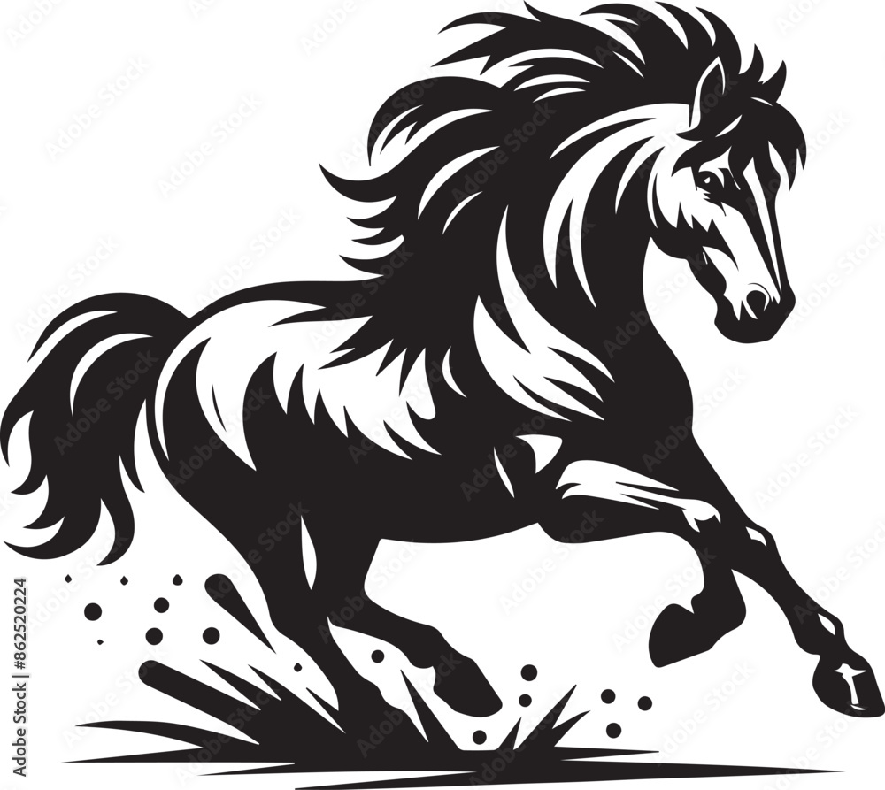 horse vector art design horse vector art design