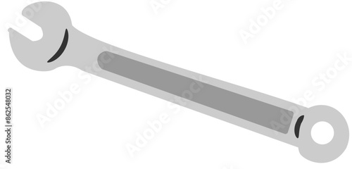 under construction equipment wrench icon vector illustration graphic design
