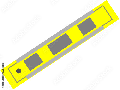under construction equipment level icon vector illustration graphic design
