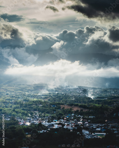 A stunning view of mountains in Thailand © harry